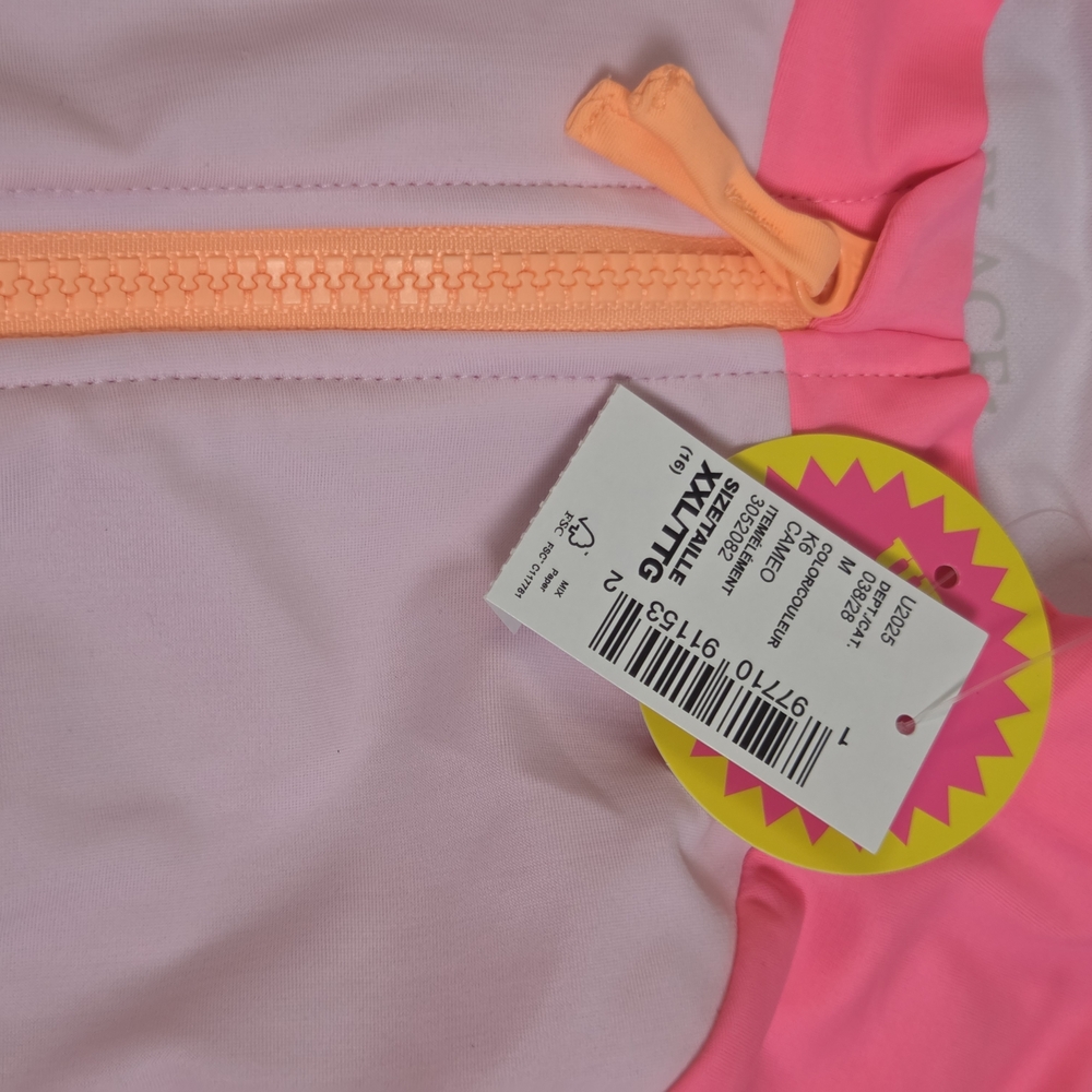 Kids Swimwear in Pink and Orange